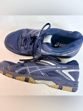 Women's 1150V Gel VolleyBall Shoes Sneakers Excellent Size 8